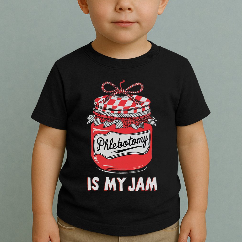 Phlebotomy Humor Technicians Medical Phleb Toddler T-Shirt
