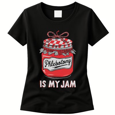 Phlebotomy Humor Technicians Medical Phleb Womens T-Shirt