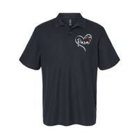 Para Heart Teacher Paraprofessional Paraeducator Softstyle Adult Sport Polo