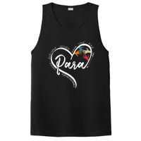 Para Heart Teacher Paraprofessional Paraeducator PosiCharge Competitor Tank