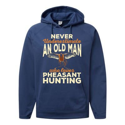 Pheasant Hunting Upland Bird Hunting Performance Fleece Hoodie