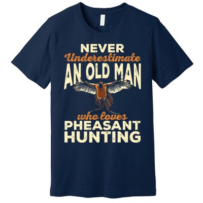 Pheasant Hunting Upland Bird Hunting Premium T-Shirt