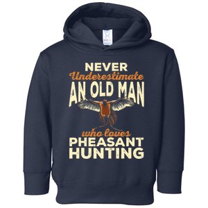 Pheasant Hunting Upland Bird Hunting Toddler Hoodie