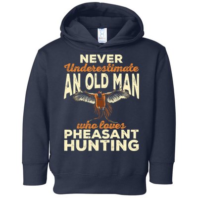 Pheasant Hunting Upland Bird Hunting Toddler Hoodie