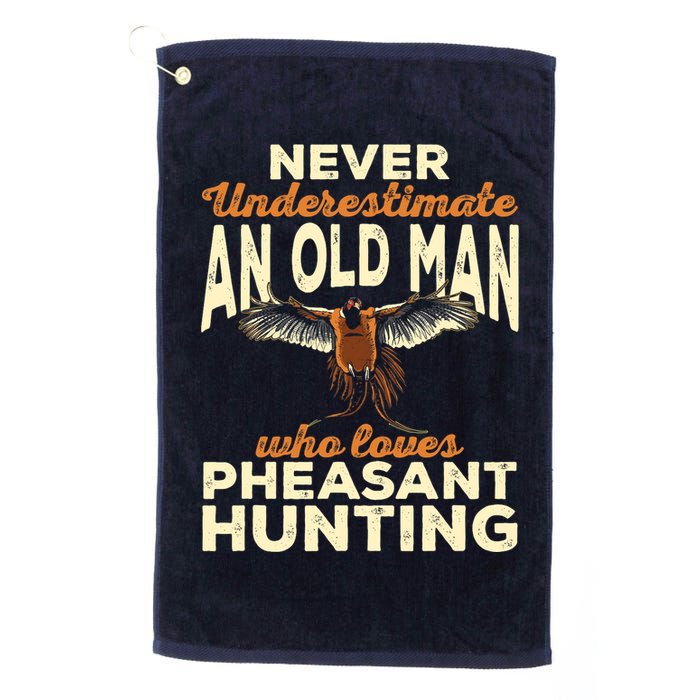 Pheasant Hunting Upland Bird Hunting Golf Towel