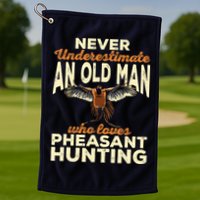 Pheasant Hunting Upland Bird Hunting Golf Towel