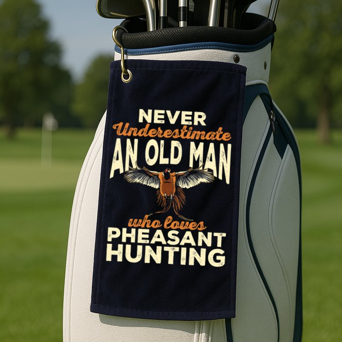 Pheasant Hunting Upland Bird Hunting Golf Towel