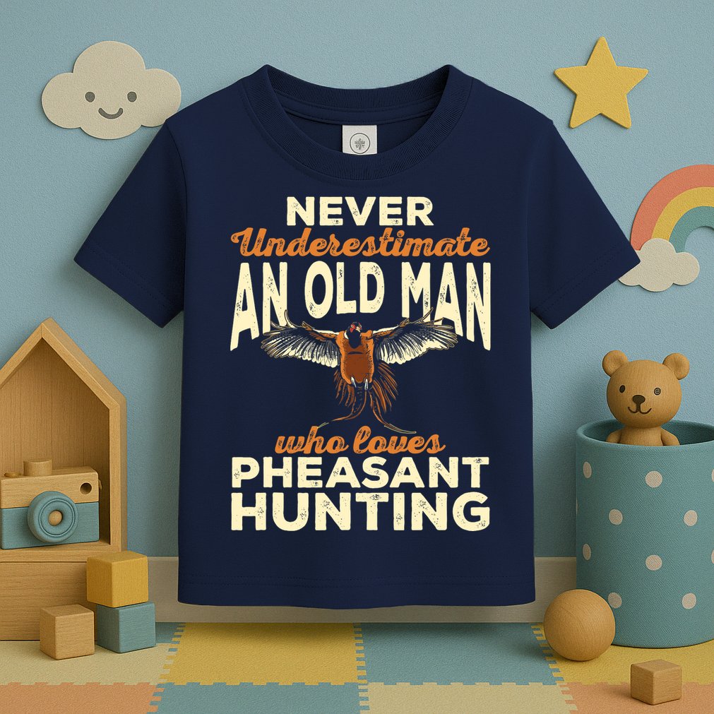 Pheasant Hunting Upland Bird Hunting Toddler T-Shirt
