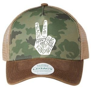 Peace Hope Unity Day Orange Anti Bullying Legacy Tie Dye Trucker Hat