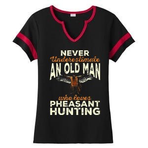 Pheasant Hunting Upland Bird Hunting Ladies Halftime Notch Neck Tee