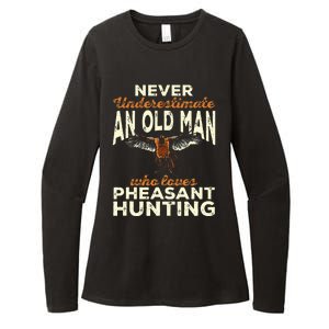 Pheasant Hunting Upland Bird Hunting Womens CVC Long Sleeve Shirt