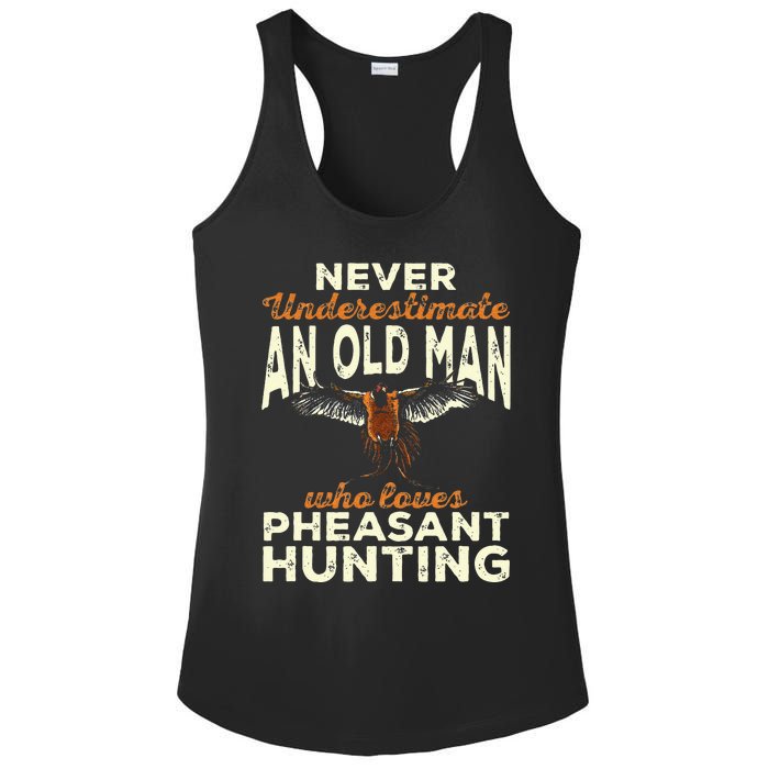 Pheasant Hunting Upland Bird Hunting Ladies PosiCharge Competitor Racerback Tank