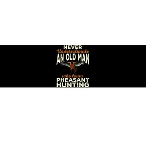 Pheasant Hunting Upland Bird Hunting Bumper Sticker