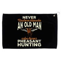 Pheasant Hunting Upland Bird Hunting Grommeted Golf Towel