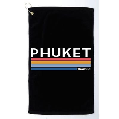 Phuket Thailand Vintage 1980's Logo Golf Towel