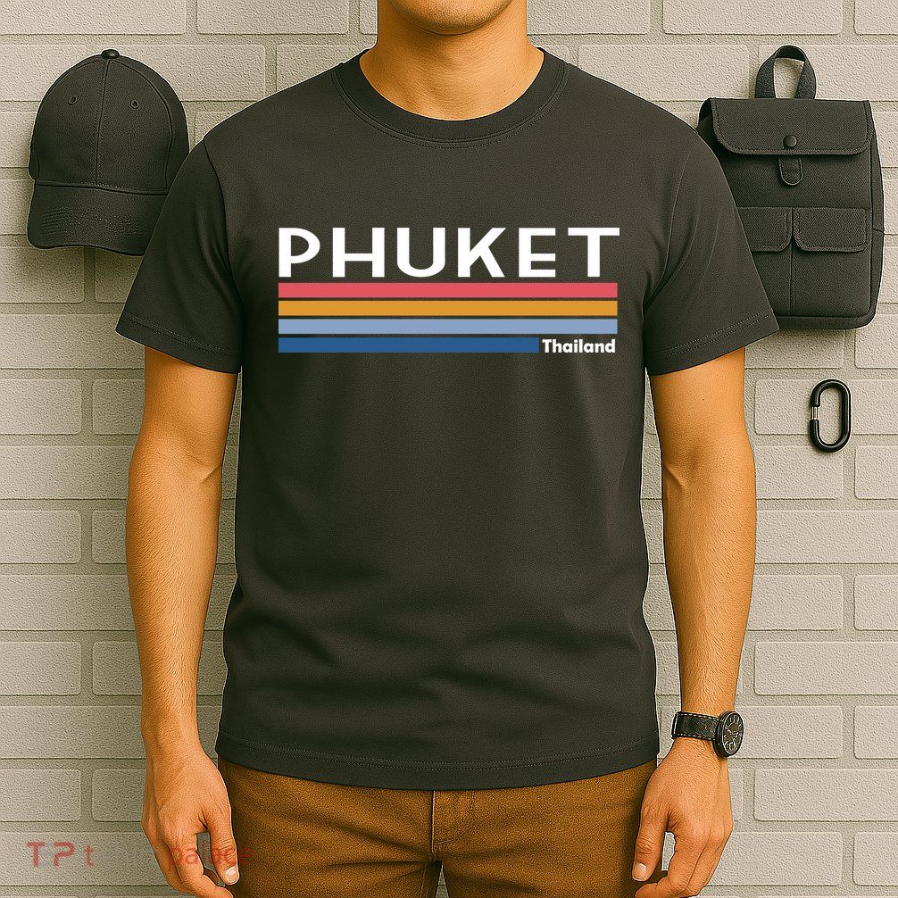 Phuket Thailand Vintage 1980's Logo T-Shirt