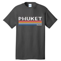 Phuket Thailand Vintage 1980's Logo Tall T-Shirt