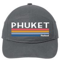 Phuket Thailand Vintage 1980's Logo 7-Panel Snapback Hat