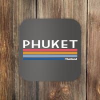 Phuket Thailand Vintage 1980's Logo Coaster