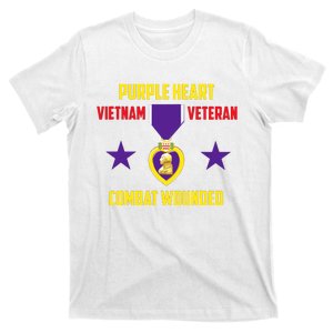 Purple Heart Vietnam Veteran T-Shirt