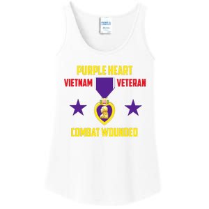 Purple Heart Vietnam Veteran Ladies Essential Tank