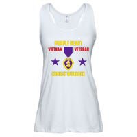 Purple Heart Vietnam Veteran Ladies Essential Flowy Tank