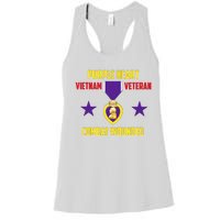 Purple Heart Vietnam Veteran Women's Racerback Tank