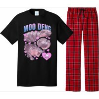 Pygmy Hippo Vintage Moo Dang Bootleg Pajama Set