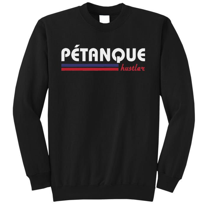 Petanque Huster Vintage Retro Design Tall Sweatshirt