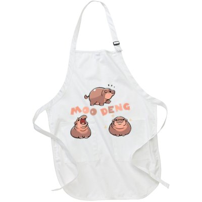 Pygmy Hippo Vintage Moo Dang Bootleg Funny Apron
