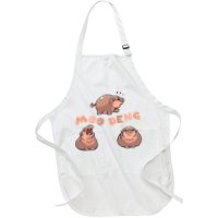 Pygmy Hippo Vintage Moo Dang Bootleg Funny Apron