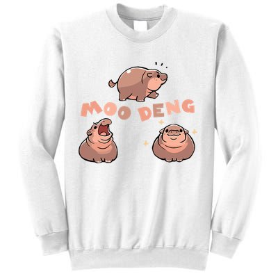Pygmy Hippo Vintage Moo Dang Bootleg Funny Sweatshirt