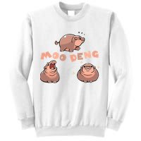 Pygmy Hippo Vintage Moo Dang Bootleg Funny Sweatshirt