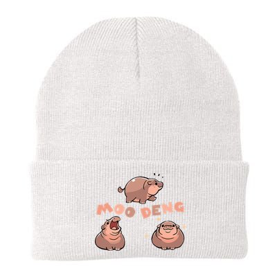 Pygmy Hippo Vintage Moo Dang Bootleg Funny Beanie