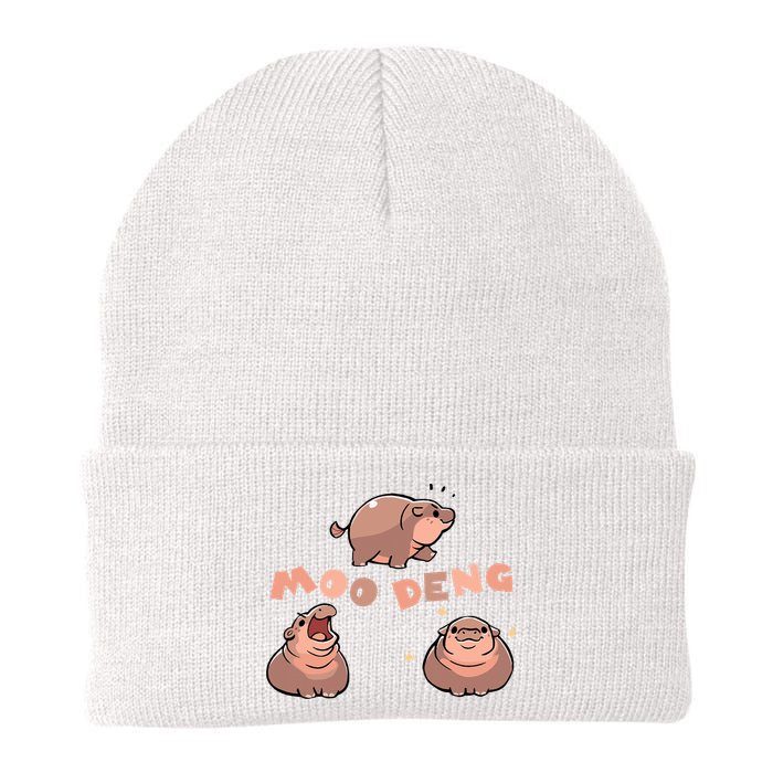 Pygmy Hippo Vintage Moo Dang Bootleg Funny Beanie