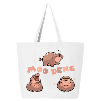 Pygmy Hippo Vintage Moo Dang Bootleg Funny 25L Jumbo Tote