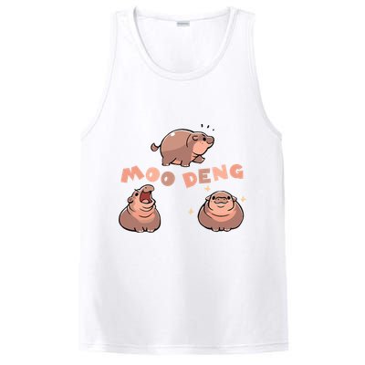 Pygmy Hippo Vintage Moo Dang Bootleg Funny PosiCharge Competitor Tank