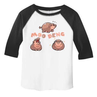 Pygmy Hippo Vintage Moo Dang Bootleg Funny Toddler Fine Jersey T-Shirt