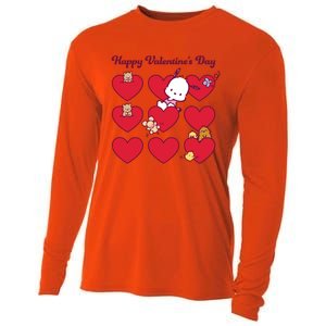 Pochacco Happy Valentine's Day Gift Cooling Performance Long Sleeve Crew