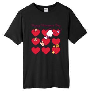 Pochacco Happy Valentine's Day Gift Tall Fusion ChromaSoft Performance T-Shirt