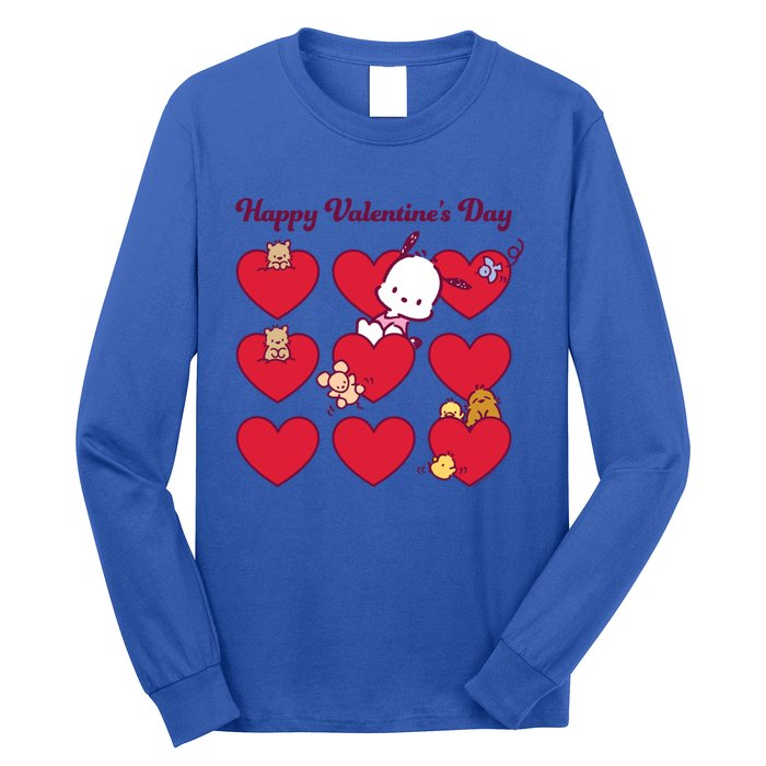 Pochacco Happy Valentine's Day Gift Long Sleeve Shirt