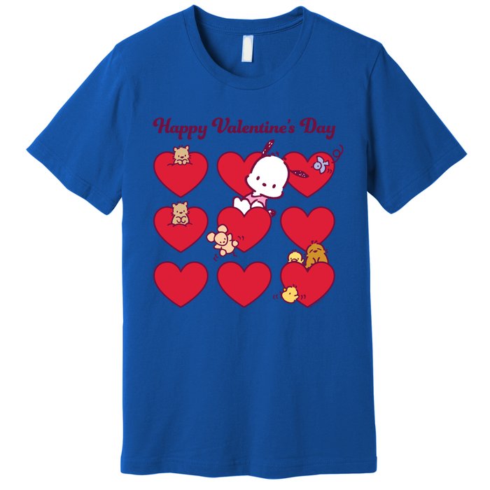 Pochacco Happy Valentine's Day Gift Premium T-Shirt