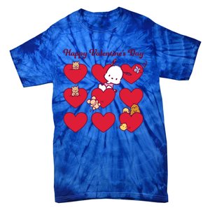 Pochacco Happy Valentine's Day Gift Tie-Dye T-Shirt