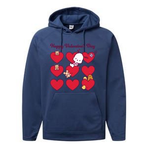 Pochacco Happy Valentine's Day Gift Performance Fleece Hoodie