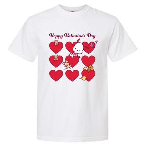 Pochacco Happy Valentine's Day Gift Garment-Dyed Heavyweight T-Shirt