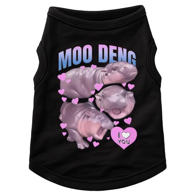 Pygmy Hippo Vintage Moo Dang Bootleg Funny Moodeng Gift Doggie Tank