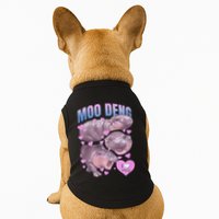 Pygmy Hippo Vintage Moo Dang Bootleg Funny Moodeng Gift Doggie Tank