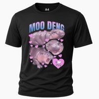 Pygmy Hippo Vintage Moo Dang Bootleg Funny Moodeng Gift Performance Shirt