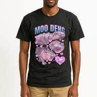 Pygmy Hippo Vintage Moo Dang Bootleg Funny Moodeng Gift Tall T-Shirt