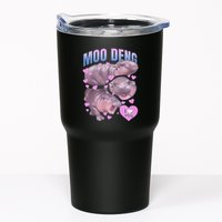Pygmy Hippo Vintage Moo Dang Bootleg Funny Moodeng Gift Tumbler